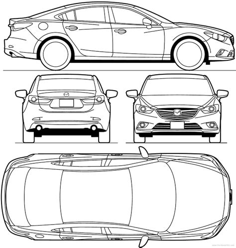 Download Most Loved HD Car Blueprints for 3D Modeling For Free