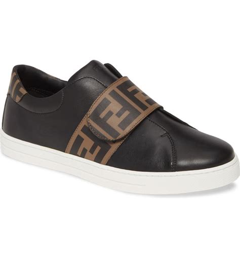 Fendi Double-F Logo Low Top Sneaker (Toddler, Little Kid & Big Kid) | Nordstrom