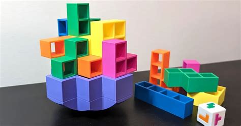 Tetris Tower 360 Balance Game por Protoboy33 | Descargar modelo STL ...