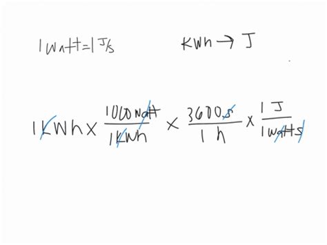 SOLVED:A watt is a measure of power (the rate of energy change) equal ...