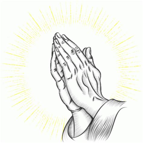 Praying Hands Sticker - Praying Hands Pray - Discover & Share GIFs