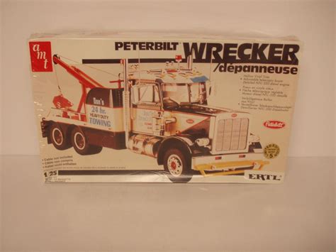 Vintage AMT Truck Model Peterbilt Wrecker New in Box Factory Sealed ...