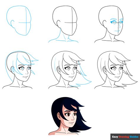 Top 100 + How to shade anime hair - Putovanjeokosveta.com