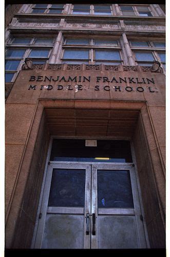 Benjamin Franklin Middle School | Middle school, Benjamin franklin ...