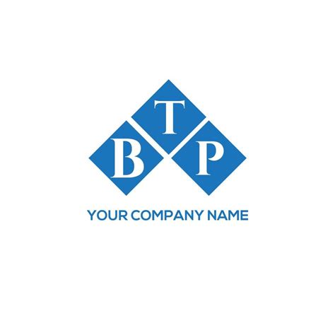BTP letter logo design on white background. BTP creative initials letter logo concept. BTP ...