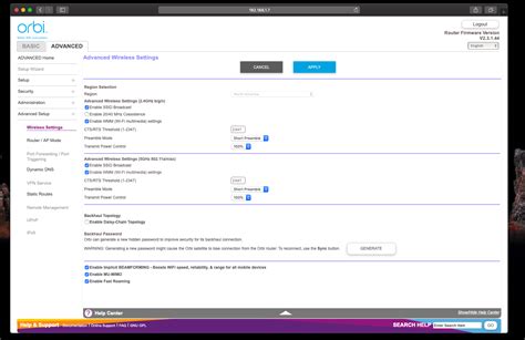 ORBI RBK53 Region Change - NETGEAR Communities