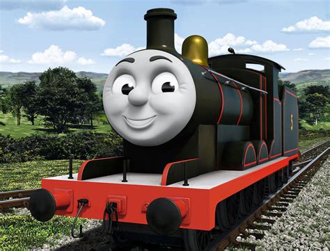 Thomas and friends james the black engine by herbie2345 on DeviantArt