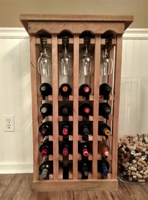 How To Build This Simple Wine Rack - From Pallets! | Wine rack plans, Wine decor, Wine rack