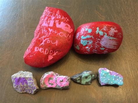 Father's Day Painted Rock Kids Crafts | FaveCrafts.com