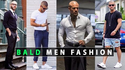 bald men's fashion tips - Alycia Messina