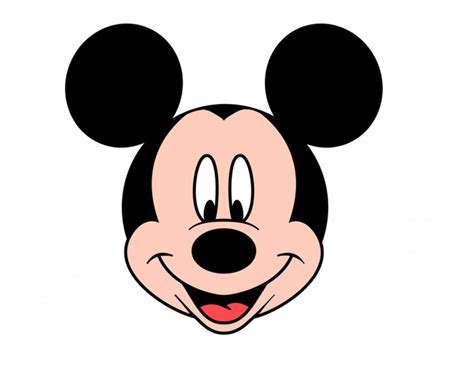 Free Mickey Mouse Face Template, Download Free Mickey Mouse Face ...