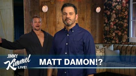 Matt Damon & Jimmy Kimmel feud explained: Do they really hate each ...