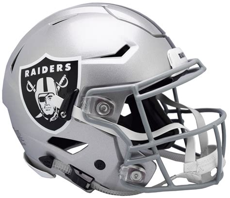 oakland raiders authentic speedflex riddell helmet