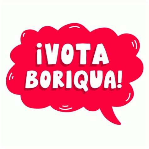 Vota Boriqua Puerto Rico Sticker - Vota Boriqua Puerto Rico Puerto Rican - Discover & Share GIFs