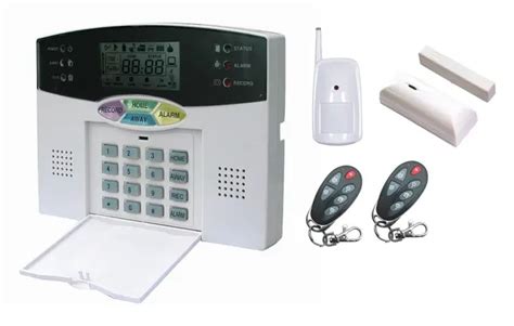 WIRELESS HOME SECURITY SYSTEM HOUSE ALARM 32wireless & 8wired LCD display PSTN voice guide alarm ...