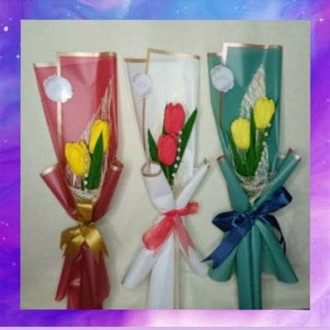 Paraluman Boquet 10|Crepe Paper Flower Boquets | Shopee Philippines