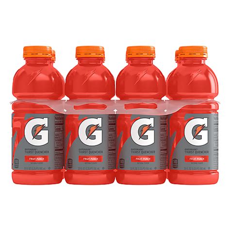 Gatorade 8 Pack Fruit Punch Thirst Quencher 8 Ea | Sports & Energy ...