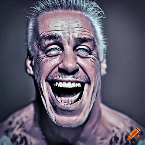 Till lindemann laughing on Craiyon