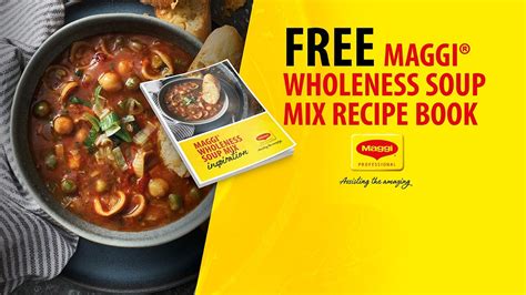 MAGGI® Wholeness Soup Mix Recipe Book | Nestle Professional