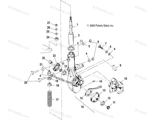 2005 Polaris Ranger 500 Parts Diagram | Reviewmotors.co