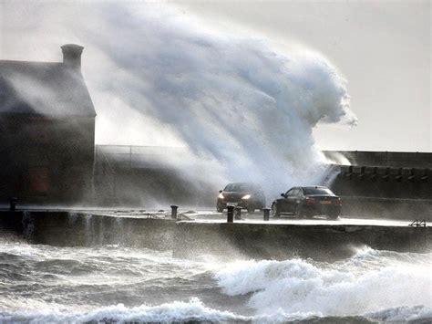 Flooding and travel disruption as Storm Ciara sweeps Scotland ...