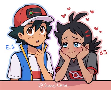 Ash and Goh [Pokemon] : r/wholesomeyaoi