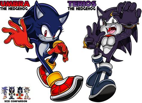 SONIC: Umbra and Terios by WaniRamirez on DeviantArt | Sonic, Sonic fan characters, Sonic funny