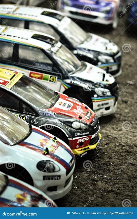 Rc rally car editorial image. Image of ralling, race - 74672515