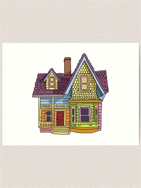 "House from the Movie Up" Art Print for Sale by Haleyperetic | Redbubble