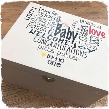 Baby Memory/Keepsake Box – bloominfab