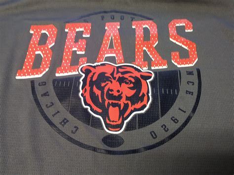 NFL Team Apparel TX3 Cool Chicago Bears Gray Athletic Shirt Men's Size XL | Heroes Sports Cards