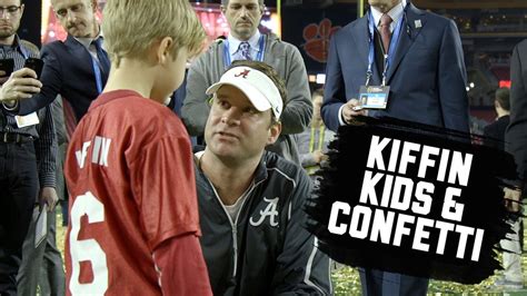 Lane Kiffin takes a moment with his kids after National Championship win - al.com