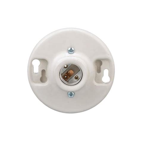 Eaton White Ceiling Socket in the Light Sockets department at Lowes.com