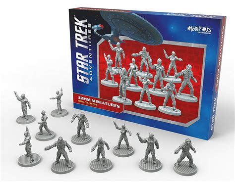 Modiphius Entertainment Star Trek Adventures Borg Collective Miniatures ...