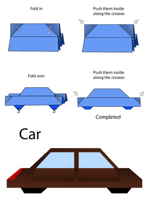 How to Make an Origami Car: A Step-by-Step Guide for Beginners – easy origami tutorial