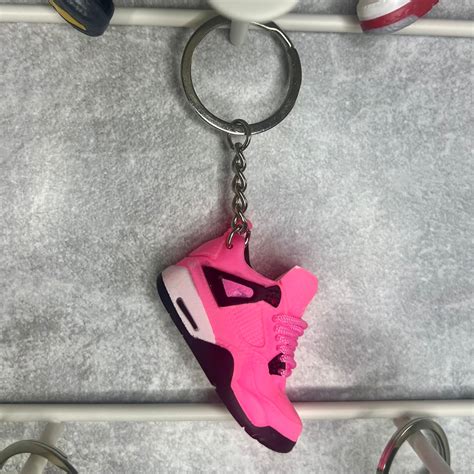 Air Jordan 4 Retro GS 'Voltage Cherry' Keyring – Mini Sneaker Store