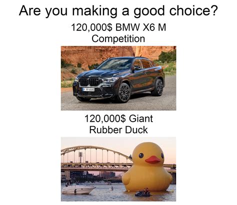 A giant rubber duck doesn't need fuel : r/memes