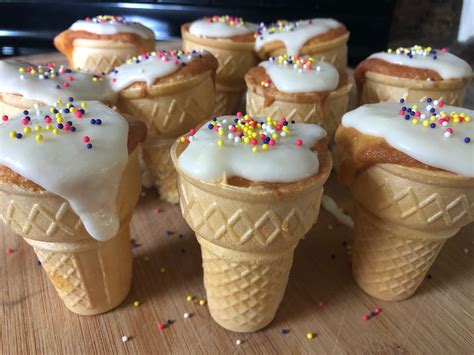 Ice Cream Cone Cupcakes