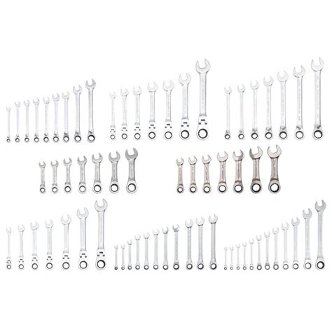Craftsman Metric and SAE Ratcheting Box Wrench Set 67 pc in 2024 ...