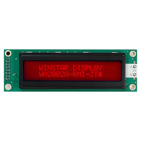 Winstar LCD Display 20x2, Display LCD 20x2- WH2002A