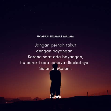 Kata Kata Ucapan Selamat Malam Terbaik | Dengan Gambar - Canva