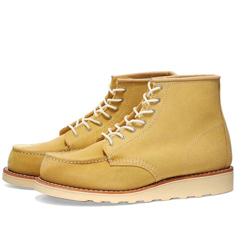 Red Wing Women's Heritage 6" Moc Toe Boot Butter Abilene | END.