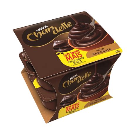 Sobremesa Láctea Nestlé Chandelle Chocolate 720g - comper