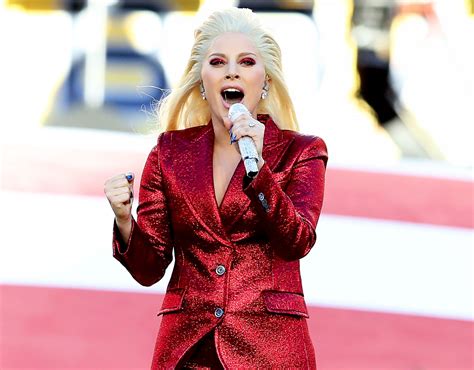 Lady Gaga Performs the National Anthem at Super Bowl 50: Watch | Us Weekly