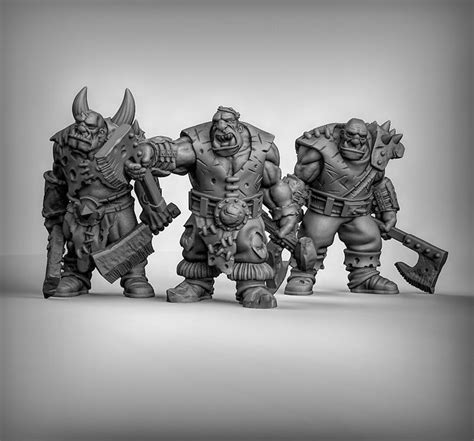 Ogre 65mm Tall Resin Miniature Dnd Dungeons & Dragons - Etsy