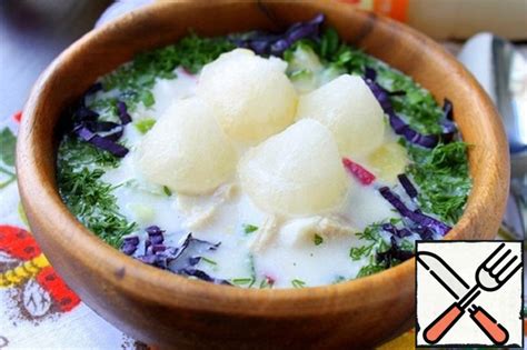 Okroshka with Ice-Cold Kvass Recipe 2023 with Pictures Step by Step ...