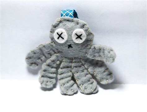 Octopus Keychain Octopus Keychain Felt Octopus Hand - Etsy