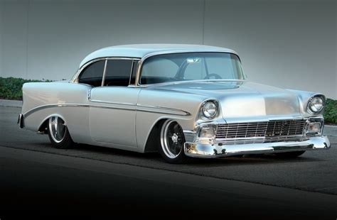 1956, Chevrolet, Chevy, 210, Bel, Air, Belair, Two, Door, Hardtop ...