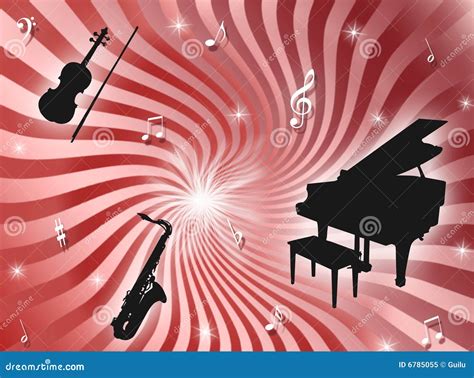 Orchestra background stock illustration. Illustration of notes - 6785055