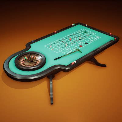 Roulette Table - 3D Model by YuriBarinov